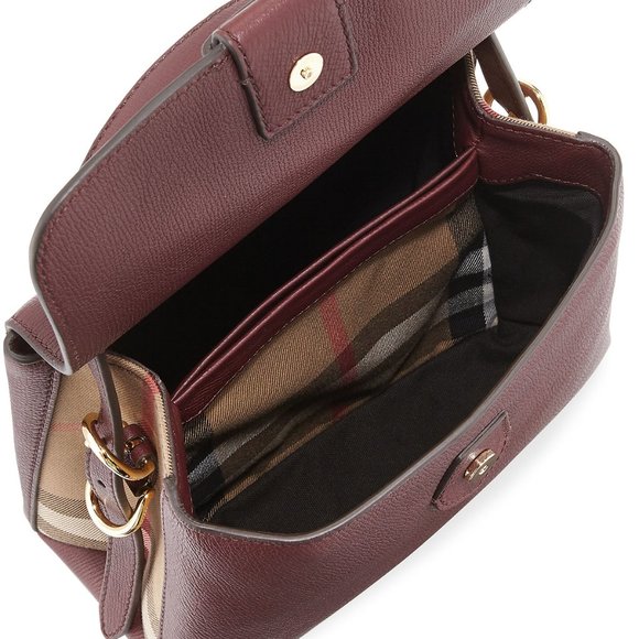 Burberry Bags Burberry Camberley Small Leather Shoulder Bag Poshmark